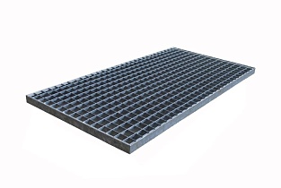 Прессованный решетчатый настил Р 33х33/30х2 мм Zn